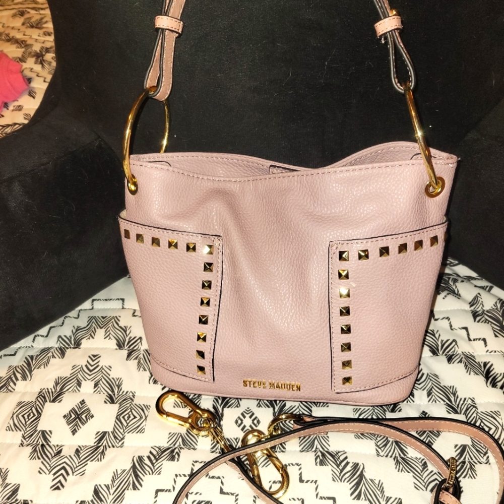 Lavender steve madden purse